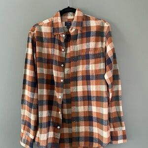 Jcrew mens flannel shirt